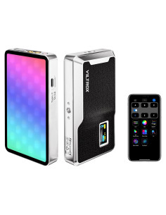 Luz LED VILTROX Retro 08X 6000mAh RGB Portátil