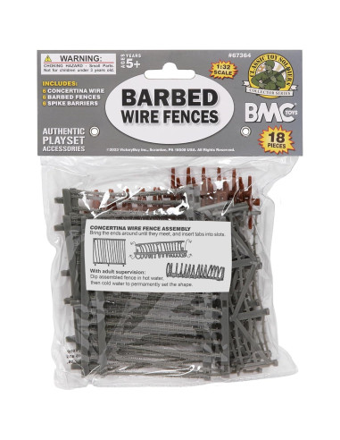 BMC Barricada de Alambre de Púas - Set de 18 Piezas