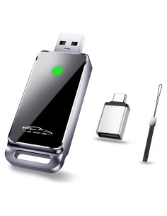 Adaptador Wireless CarPlay Vnilrgle 2024, Plug and Play, Sin Latencia