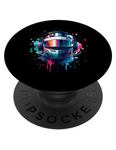 Casco Sim-Racing Acuarela Gamer VR Niños PopSockets