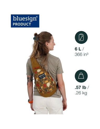 Bolsa de Hombro Osprey Daylite Negra 5L Unisex