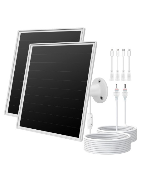 Cargador Solar 8W Orayafid para Cámaras de Seguridad