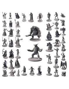 50 Miniaturas de Fantasía Path Gaming para D&D 28 mm