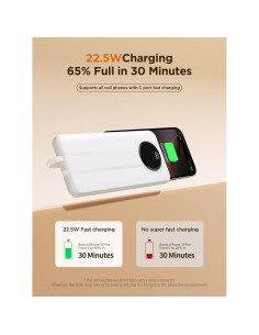 Aioneus Power Bank 10000mAh Carga Rápida 22.5W USB-C 2