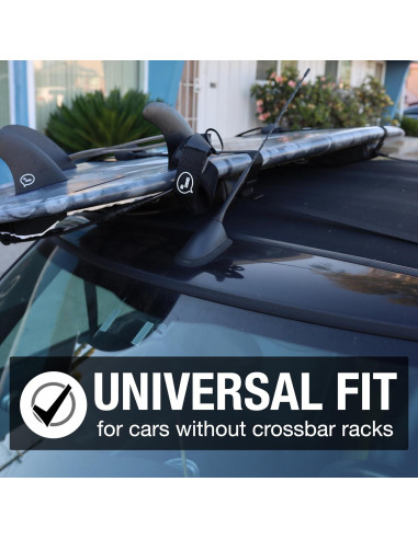 Soportes de Tabla de Surf So Stevie! Acolchados para Coche