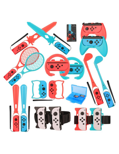Kit Accesorios 23 en 1 WEILE para Nintendo Switch