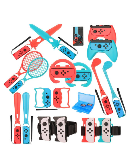 Kit Accesorios 23 en 1 WEILE para Nintendo Switch