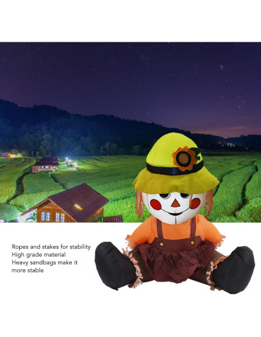 Espantapájaros Inflable Pyhodi 108x75 cm con Luces LED