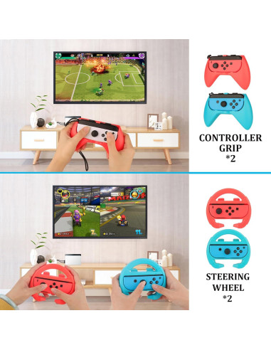 Kit Accesorios 23 en 1 WEILE para Nintendo Switch