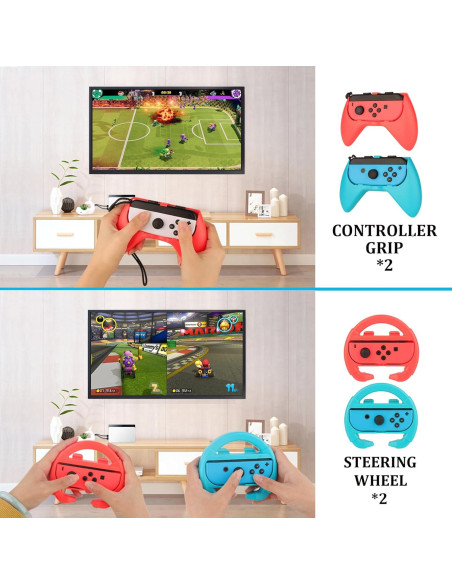 Kit Accesorios 23 en 1 WEILE para Nintendo Switch