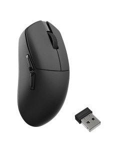 Ratón Inalámbrico LEMOKEY G1 Óptico 55g 8000 Hz Negro