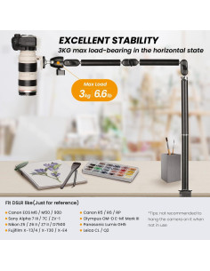 Soporte de cámara TARION TKA01-L brazo articulado 2.99 kg 2