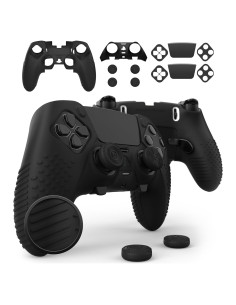 Conjunto Foamy Lizard Eclipse PS5 EDGE - Antideslizante Negro