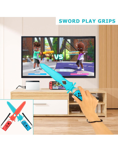 Kit de Accesorios 24 en 1 RTop para Nintendo Switch Sports