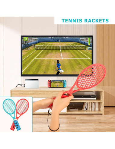 Kit de Accesorios 24 en 1 RTop para Nintendo Switch Sports