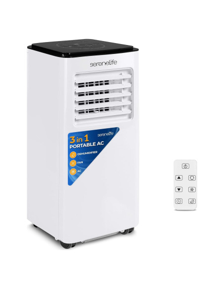 Aire Acondicionado Portátil SereneLife 8000 BTU 3 en 1