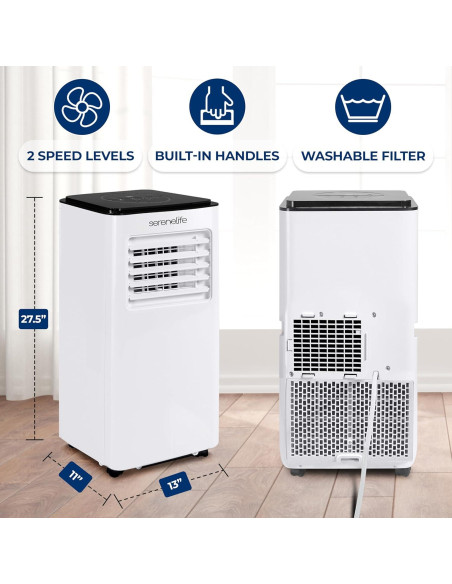 Aire Acondicionado Portátil SereneLife 8000 BTU 3 en 1