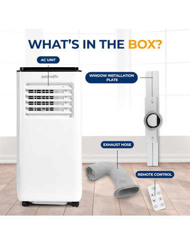 Aire Acondicionado Portátil SereneLife 8000 BTU 3 en 1