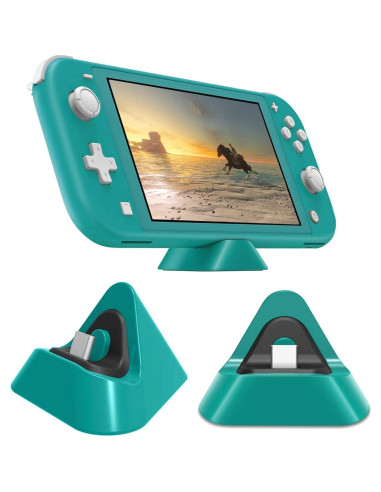 Base de carga para Nintendo Switch Lite FANPL Verde