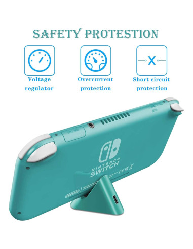 Base de carga para Nintendo Switch Lite FANPL Verde