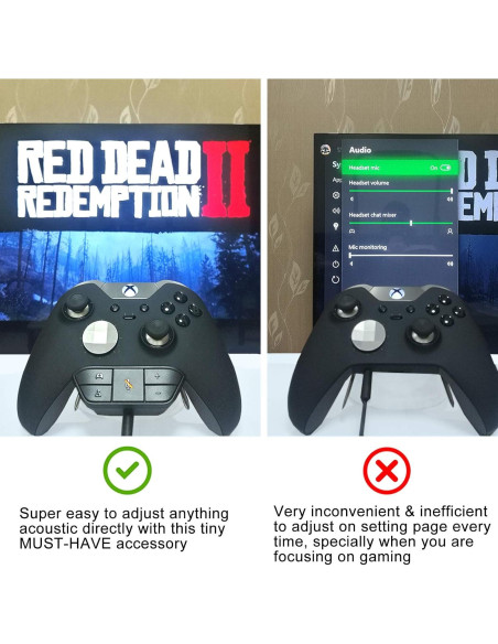 Adaptador de Auriculares Estéreo LevelHike para Xbox One/S