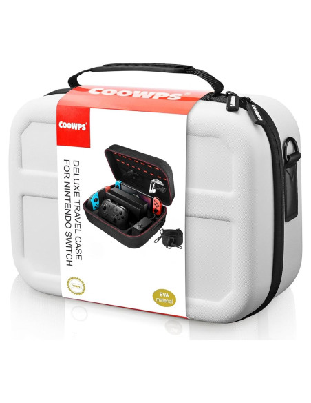 Funda para Nintendo Switch TOENNESEN con protección y 18 tarjetas