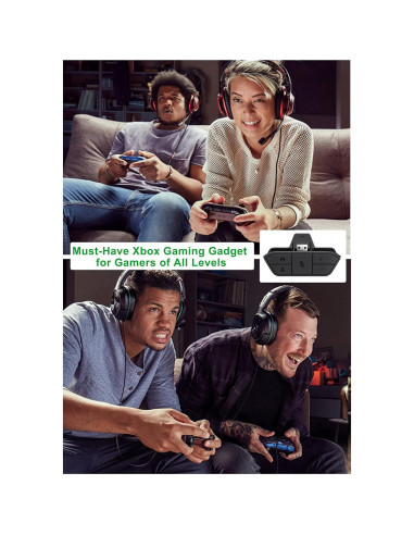 Adaptador de Auriculares Estéreo LevelHike para Xbox One/S
