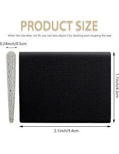 12 Sellos de Esquina Autoadhesivos Naturahand para Puertas 2