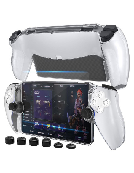 Funda Protectora para PS5 HEYSTOP con Vidrio Templado