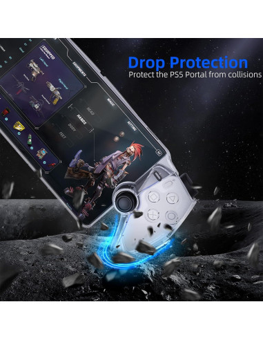 Funda Protectora para PS5 HEYSTOP con Vidrio Templado