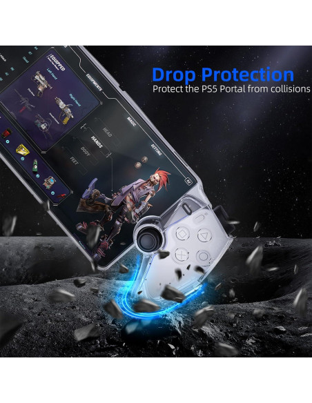 Funda Protectora para PS5 HEYSTOP con Vidrio Templado