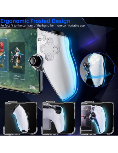 Funda Protectora para PS5 HEYSTOP con Vidrio Templado