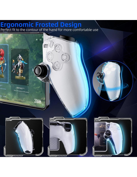 Funda Protectora para PS5 HEYSTOP con Vidrio Templado