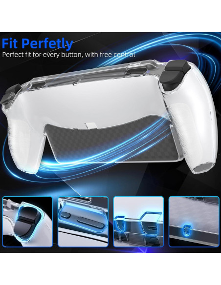 Funda Protectora para PS5 HEYSTOP con Vidrio Templado