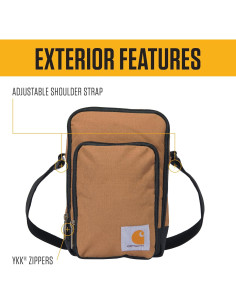 Bolsa Cruzada Carhartt Ajustable con Cierre Impermeable 2