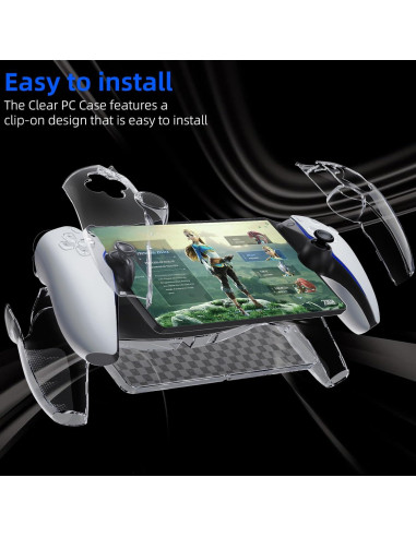 Funda Protectora para PS5 HEYSTOP con Vidrio Templado