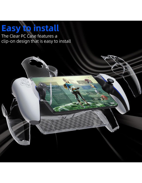 Funda Protectora para PS5 HEYSTOP con Vidrio Templado