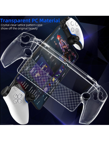 Funda Protectora para PS5 HEYSTOP con Vidrio Templado