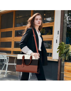 Bolso Tote para Laptop LOVEVOOK 15.6" Impermeable Mujer 2