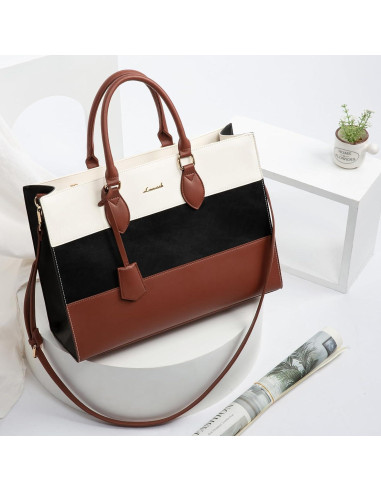 Bolso Tote para Laptop LOVEVOOK 15.6" Impermeable Mujer