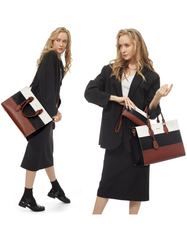 Bolso Tote para Laptop LOVEVOOK 15.6" Impermeable Mujer