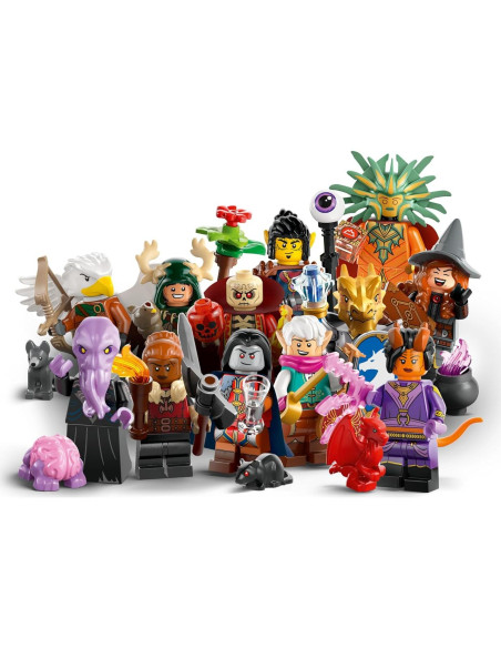 LEGO Minifigures Dungeons & Dragons Paquete de 6 - Juguete 5+ LEGO Minifigures Dungeons & Dragons Paquete de 6 - Juguete 5+