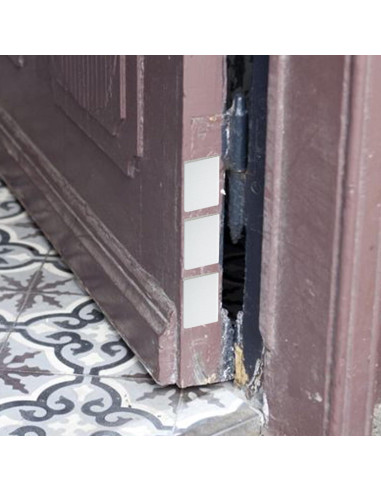 12 Sellos de Esquina Autoadhesivos Naturahand para Puertas