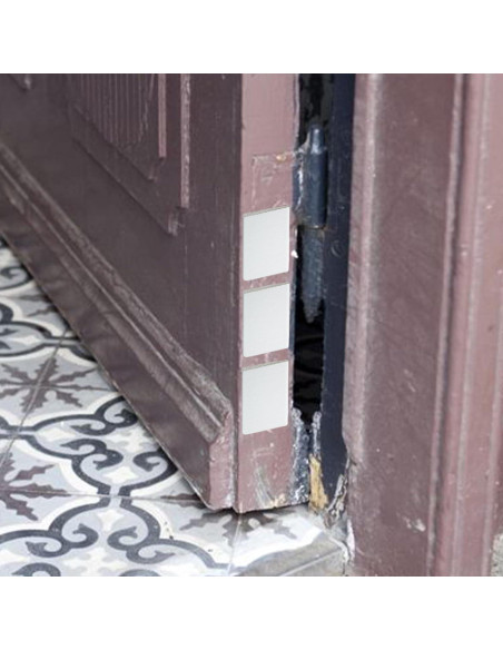 12 Sellos de Esquina Autoadhesivos Naturahand para Puertas