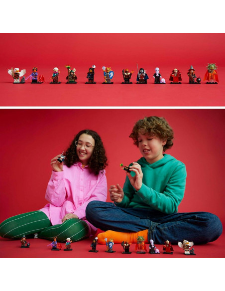 LEGO Minifigures Dungeons & Dragons Paquete de 6 - Juguete 5+ LEGO Minifigures Dungeons & Dragons Paquete de 6 - Juguete 5+