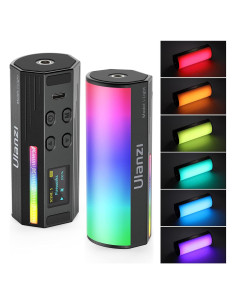 Varita de Luz LED RGB ULANZI 2000mAh 2500-9000K Portátil