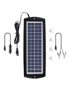 Cargador Solar Sunway 4W para Batería 12V Automotriz