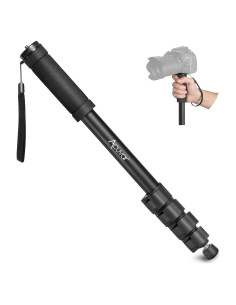 Monopod Acuvar 157 cm con correa y 4 secciones extensibles