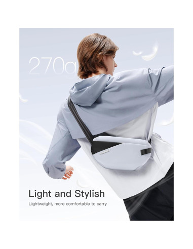 Mochila Bandolera Inateck X-Lite 4L Resistente al Agua