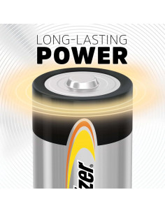 Baterías Alcalinas Energizer D 12 Pzs Larga Duración 2